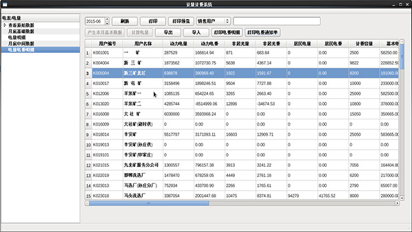 Electric energy metering and billing system 4